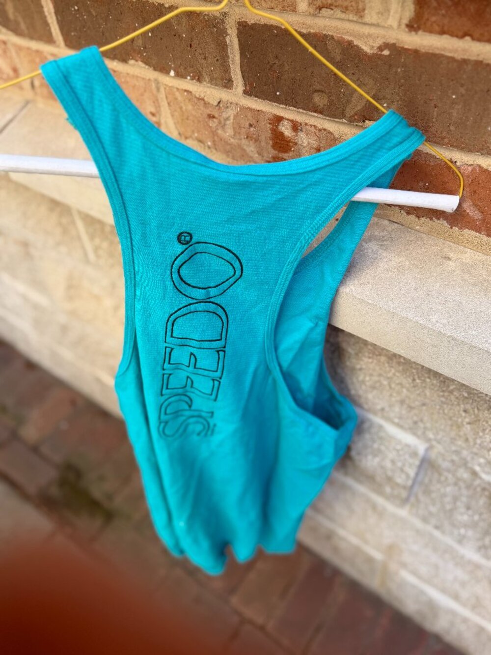Speedo Tank Top Teal Mens Size Large